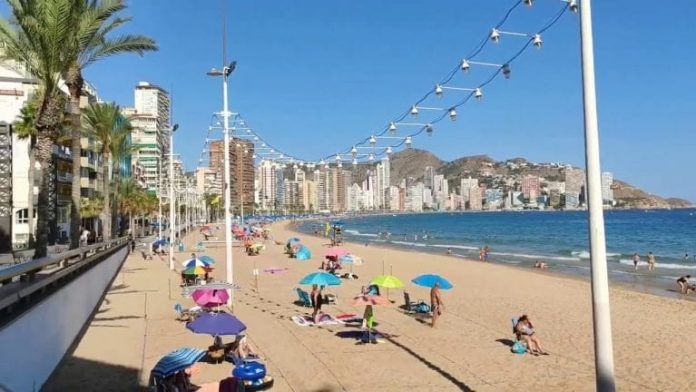playa benidorm