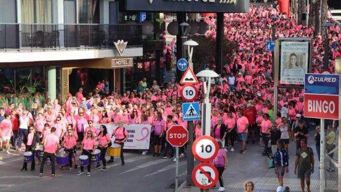 Marcha contra el Cáncer de Mama Benidorm - Ayuntamiento de Benidorm