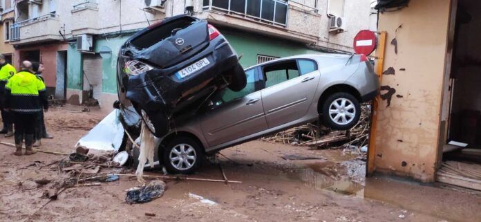 Afectados por la DANA en Valencia