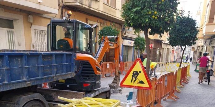 Obras saneamiento pluviales - Ayuntamiento Villajoyosa