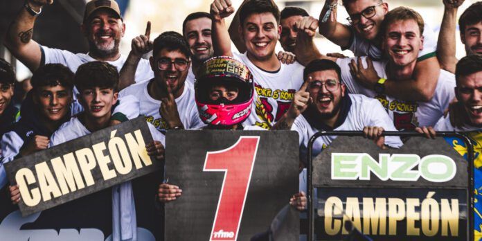 Enzo Zaragoza campeón Moto4