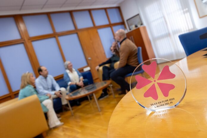 Viles en Flor, otro premio para Alfàs del Pi por su gestión medioambiental