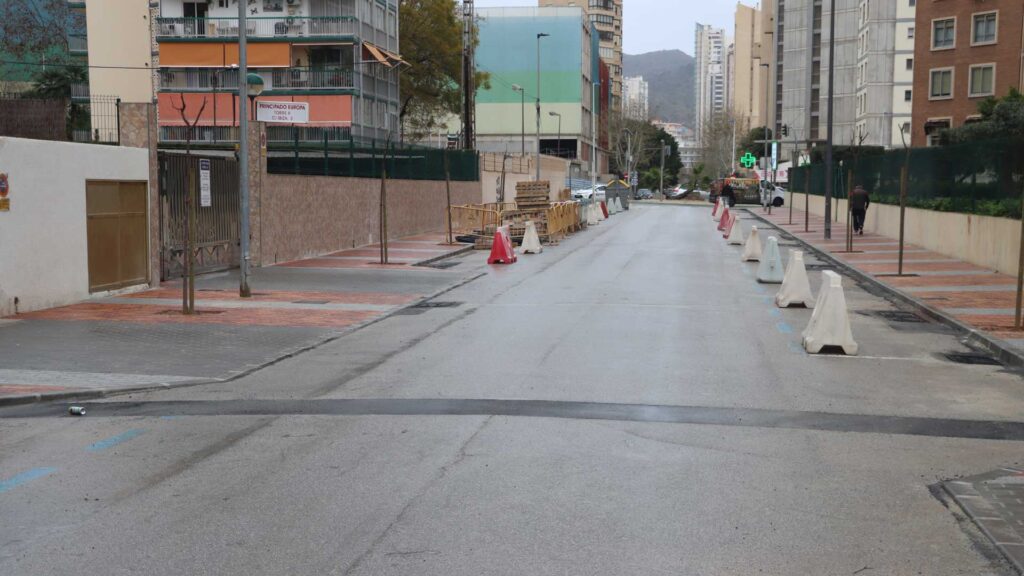 Reapertura calle Ibiza Benidorm - Ayuntamiento de Benidorm 