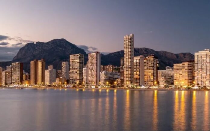 Benidorm skyline