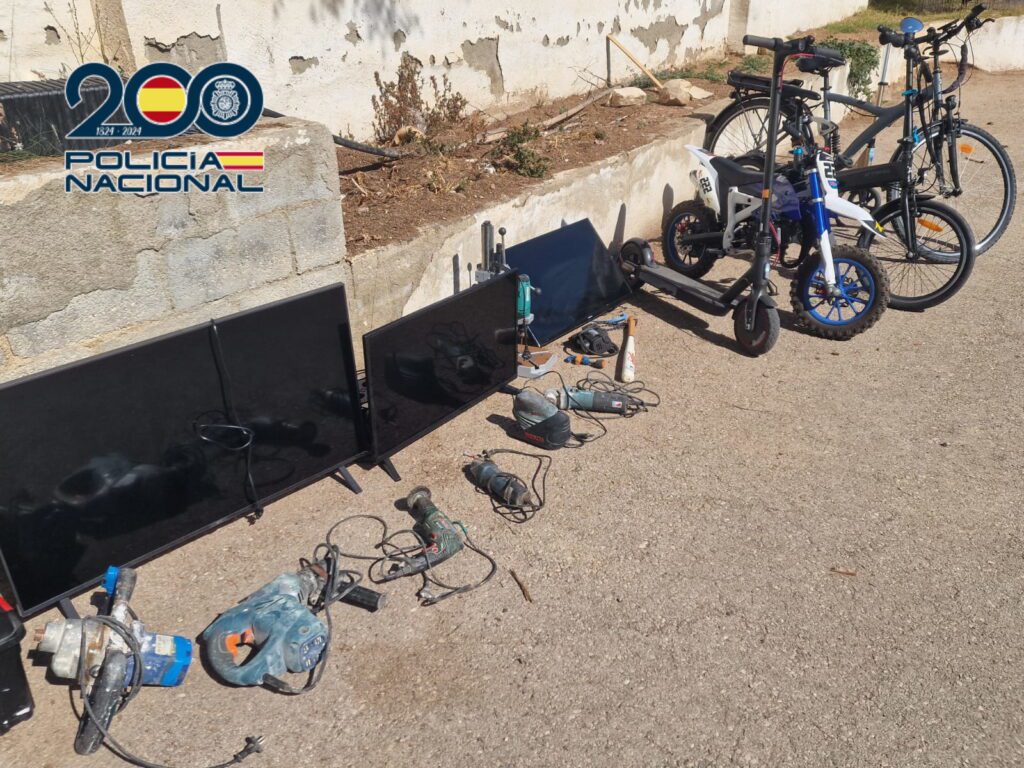 Efectos intervenidos - Policía Nacional