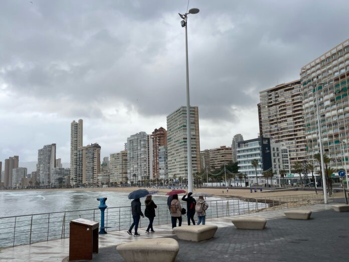 Benidorm lluvia