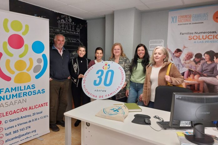 Alfàs del Pi será la próxima sede del encuentro de Familias Numerosas de Alicante