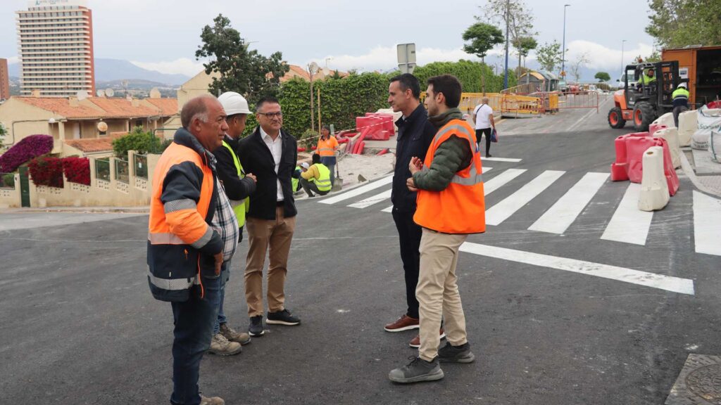 Finalización de las obras en la avenida Montecarlo - Ayuntamiento de Benidorm