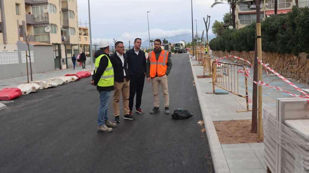 Finalización de las obras en la avenida Montecarlo - Ayuntamiento de Benidorm