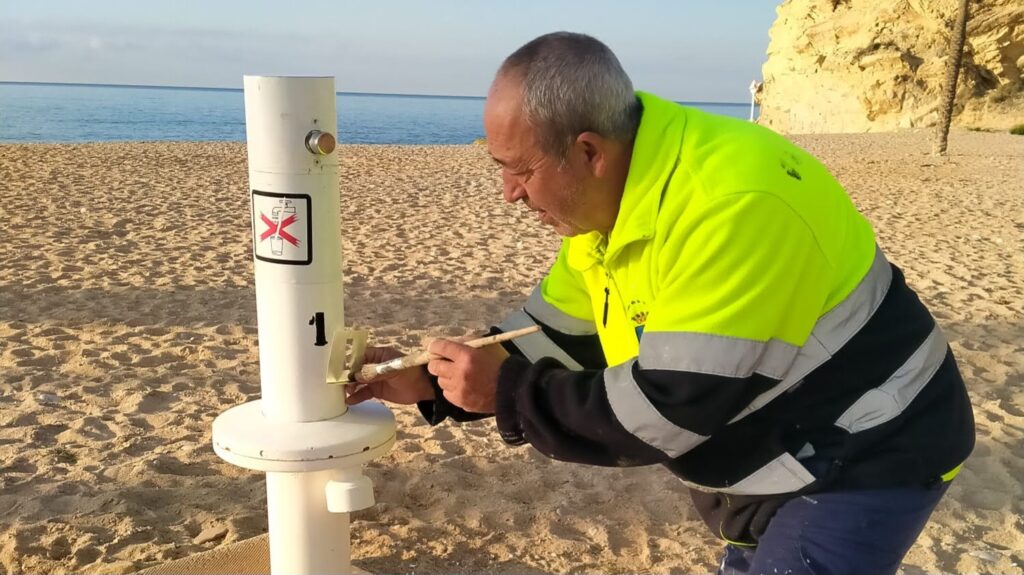 Villajoyosa prepara su playas para Semana Santa - Ayuntamiento de Villajoyosa