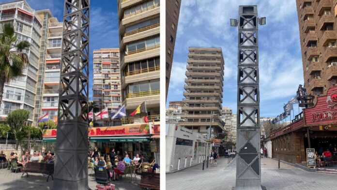 Proyecto de rehabilitación columnas 'Andrea' - Ayuntamiento de Benidorm