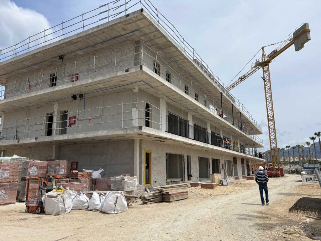 Obras del Colegio Vallemar - Ayuntamiento de La Nucía