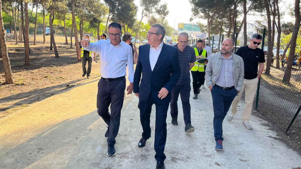 Benidorm inicia las obras de la zona de acampada y multiaventura en el Parque de la Sèquia Mare - Ayuntamiento de Benidorm