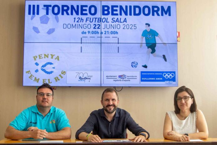 La penya ‘Fem el Ris’ organiza el III Torneo ‘Benidorm 12 horas de Fútbol Sala’