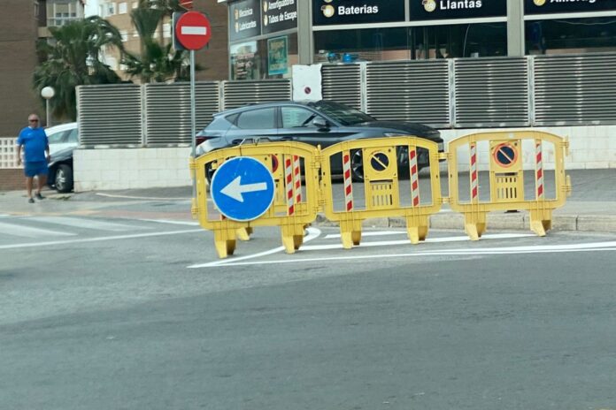 Benidorm cambia desde hoy el sentido del tráfico en las calles Mirador, Invierno y Fluixá