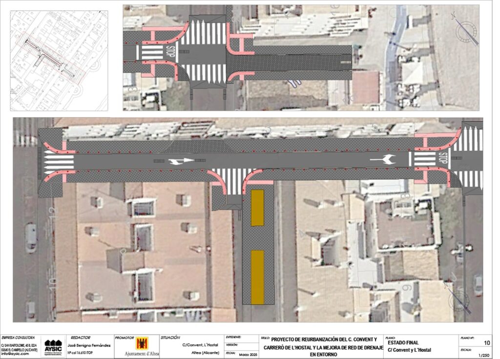 Proyecto carrer Convent - Ayuntamiento de Altea