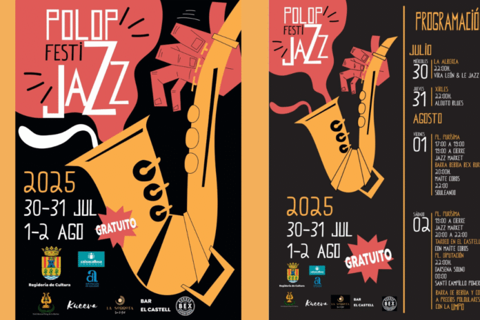 Polop se convierte en capital del jazz con una nueva edición del Festi Jazz 2025