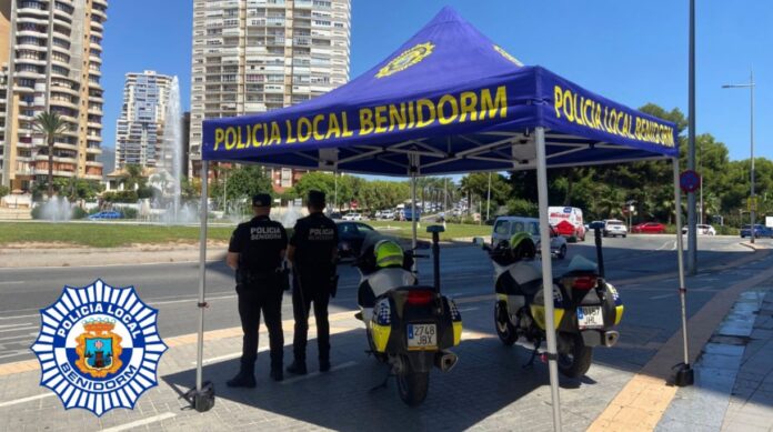 La Policía Local de Benidorm establece un dispositivo especial con motivo de la Operación 1º de agosto - Ayuntamiento de Benidorm