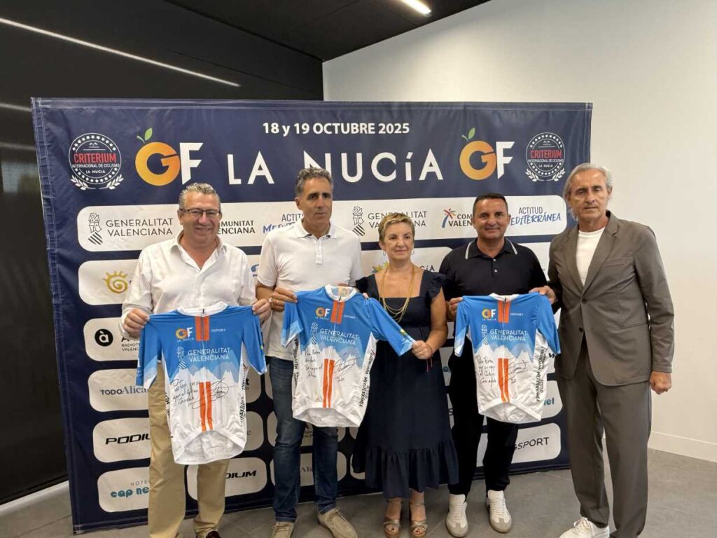La Nucía acogerá en octubre la segunda edición del Critérium y Gran Fondo con estrellas del ciclismo mundial - Ayuntamiento de La Nucía
