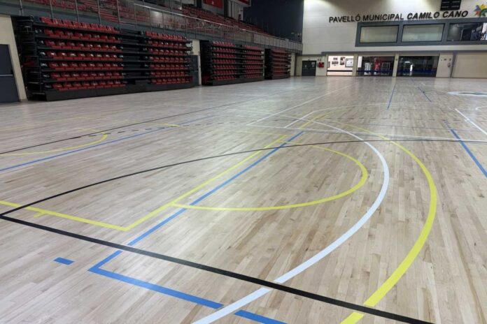 La Nucía pone a punto el Pabellón Camilo Cano para deportistas y escuelas locales