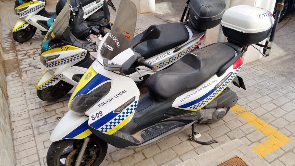 Estado motocicletas y scooters Policía Local de Benidorm - Sindicato Profesional de Policía Local y Bomberos (SPPLB)