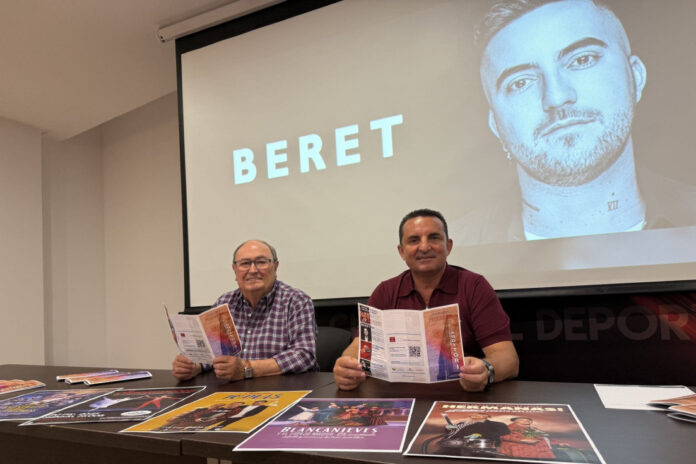 Beret actuará en La Nucía el 17 de enero: entradas a la venta desde hoy