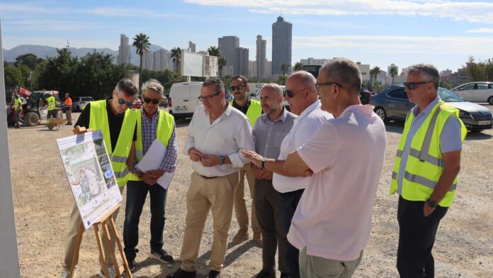 Benidorm inicia las obras para reordenar el aparcamiento disuasorio de la avenida Beniardá - Ayuntamiento de Benidorm