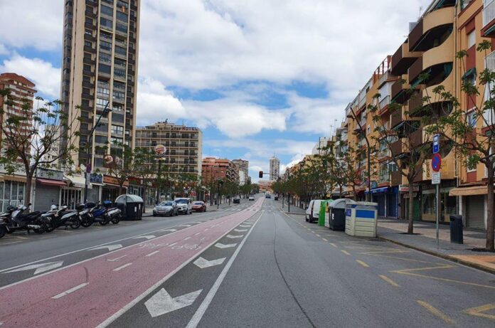 Avenida Jaime I - Ayuntamiento de Benidorm