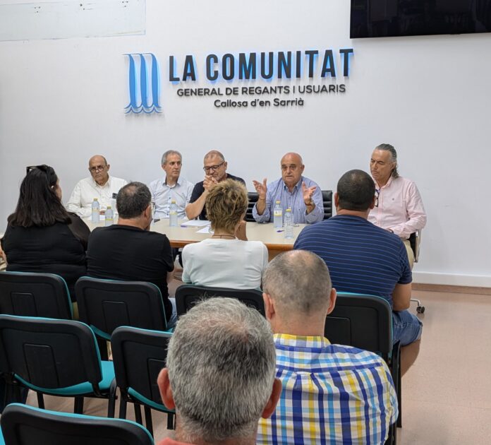 La Comunitat General de Regants i Usuaris de Callosa d'en Sarrià consigue una subvención de más de 1 millón de euros para la digitalización del riego - Ayuntamiento de Callosa d'en Sarrià