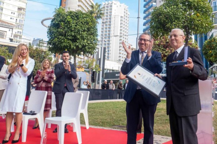 Benidorm concede su Medalla Corporativa a Ferrer Meliá por su gestión en la histórica crisis hídrica