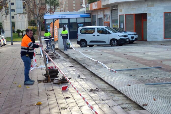 La avenida Alfonso Puchades de Benidorm se adapta para mejorar la accesibilidad universal