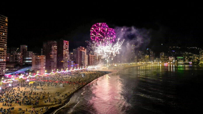 Benidorm celebrará el nuevo año con una gran fiesta en la playa de Levante/Fuente: Ayuntamiento de Benidorm