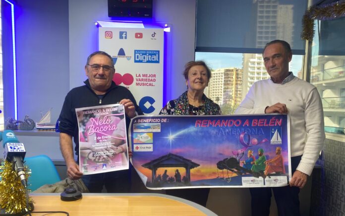 Anémona impulsa el viaje más solidario del año: de Benidorm a Belén, a golpe de remo/ Fuente: Radio Sirena Cope