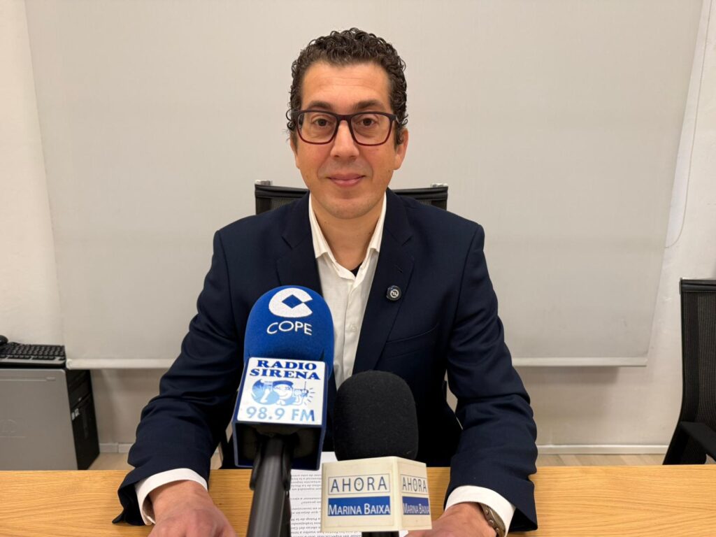 José Luis Susmozas, alcalde de Polop de la Marina/Fuente: Radio Sirena Cope