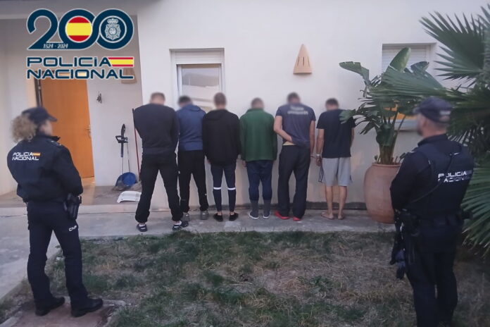 La Policía Nacional desmantela un complejo cultivo de marihuana oculto en un chalet de Finestrat