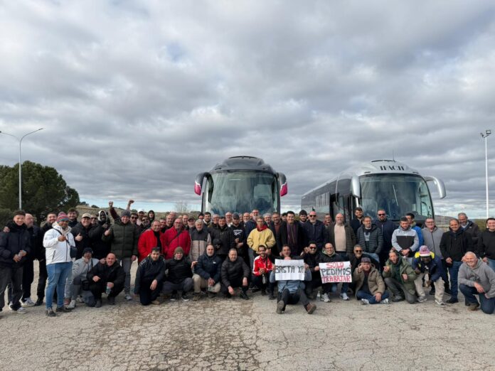 La Cofradía de Pescadores de Villajoyosa se manifiesta en Madrid ante la normativa europea/Fuente: Cofradía de Pescadores de Villajoyosa