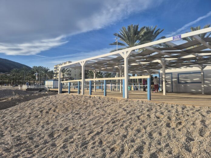 Normalidad en la playa del Racó de l’Albir tras el último temporal/Fuente:Ayuntamiento de l'Alfàs del Pi
