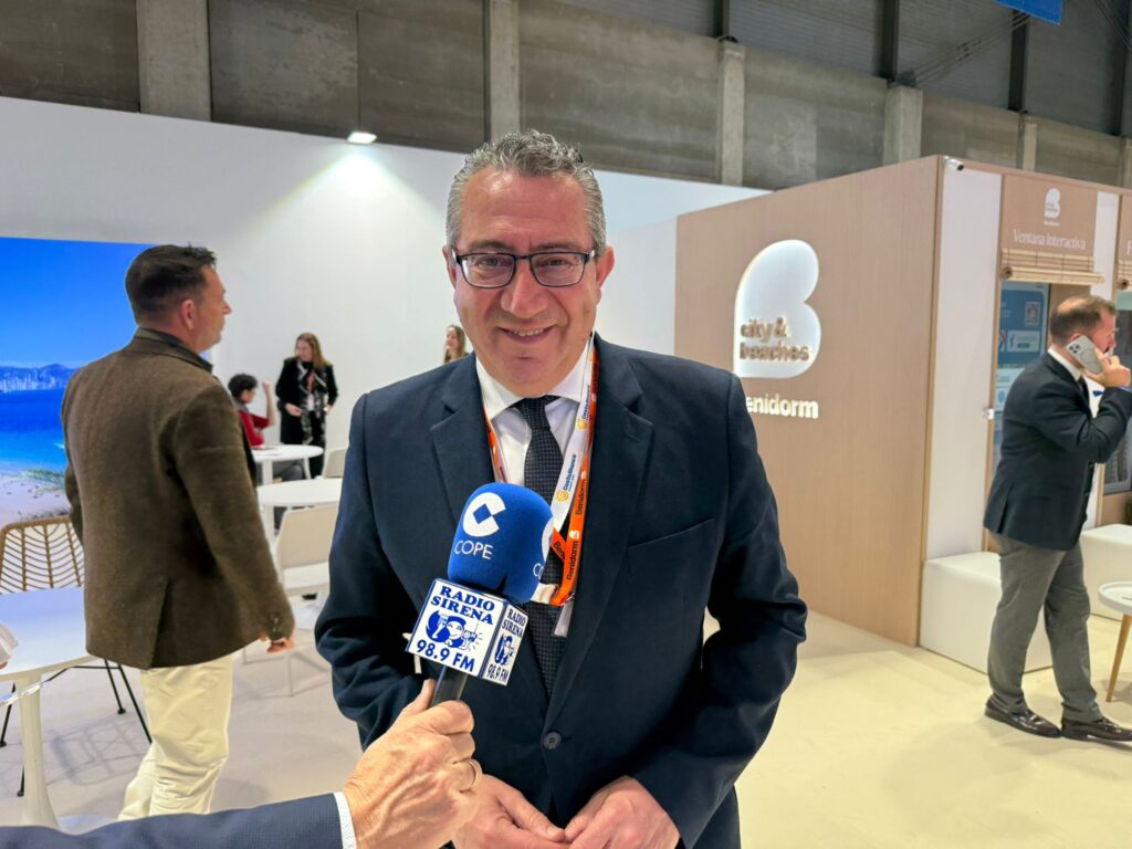 Toni Pérez, alcalde de Benidorm y presidente de la Diputación de Alicante/Fuente: Radio Sirena Cope