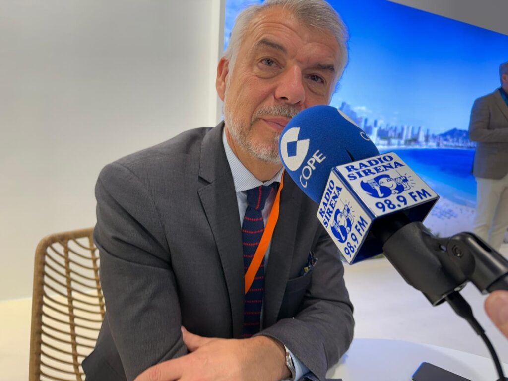 Jesús Carrobles, concejal de Eventos de Benidorm/Fuente: Radio Sirena Cope