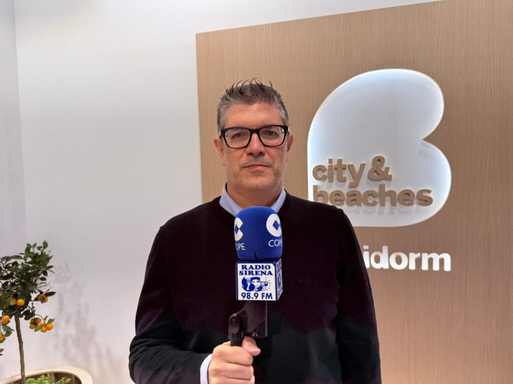 Alex Fratini, gerente de Sky Fest Benidorm/Fuente: Radio Sirena Cope
