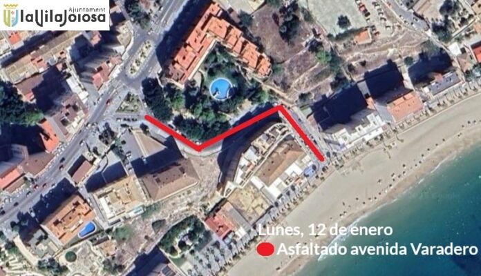 La avenida Varadero y la calle Pelayo de Villajoyosa volverán a estar en obras de asfaltado
