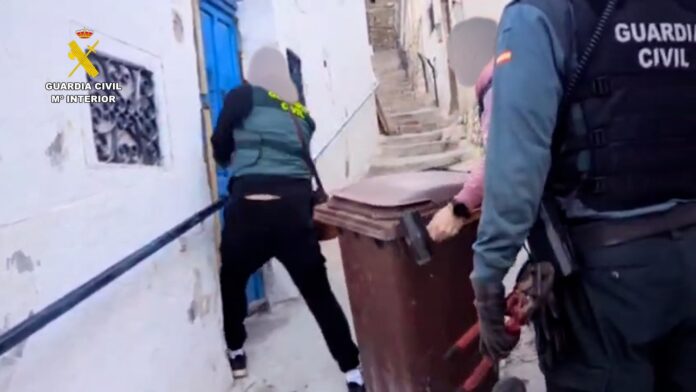 Desmantelado un grupo dedicado a robos en obras y venta de droga en Villajoyosa y Finestrat/Fuente: Guardia Civil