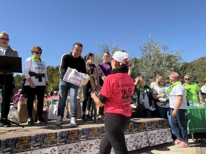 La Nucía camina contra el cáncer este domingo con su XV Marcha Solidaria