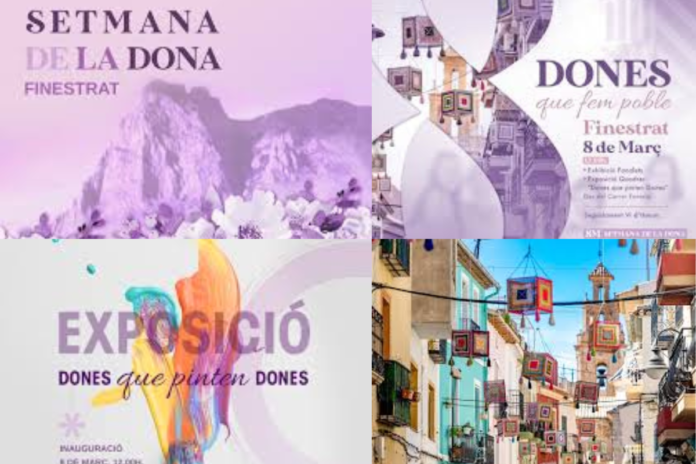 Finestrat conmemora el 8M con una Setmana de la Dona bajo el lema ‘Dones que fem poble’