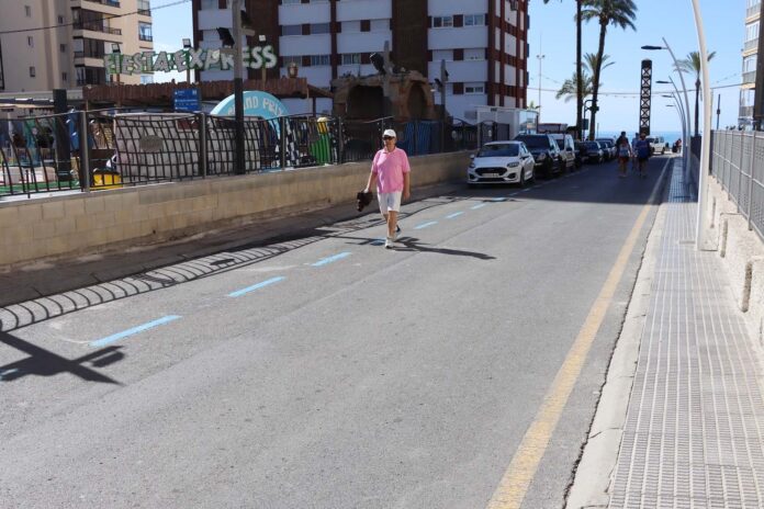 Benidorm transforma la avenida Emilio Romero en un refugio urbano frente al calor