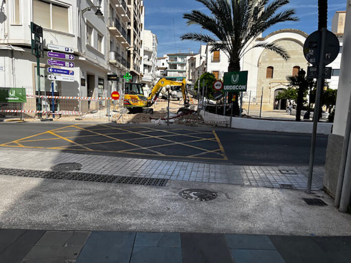 Así afectarán las obras del Pont de Moncau al tráfico en la N-332 en Altea durante cinco semanas