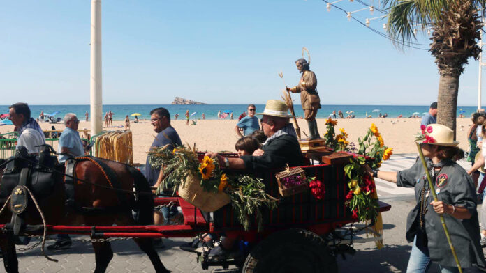 Benidorm festeja este fin de semana a Sant Isidre con una misa y la tradicional romería hasta la Ermita de Sanç/Ayuntamiento de Benidorm