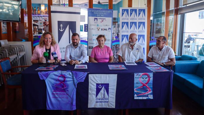 Benidorm rema contra el cáncer en la IV Regata Nacional de supervivientes de cáncer de mama