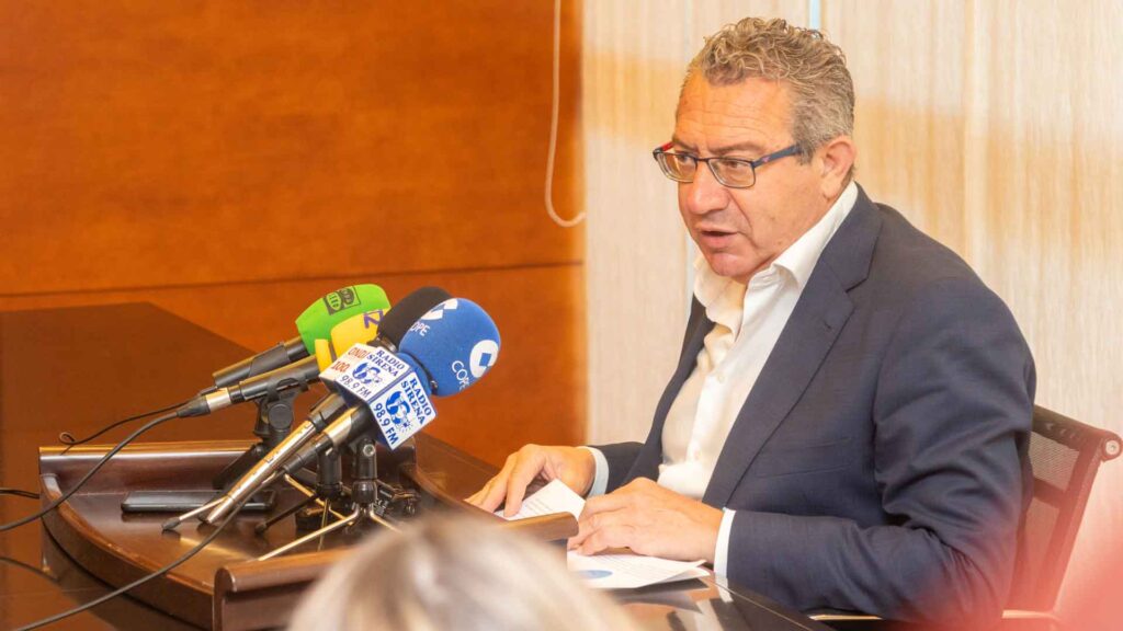 Toni Pérez, alcalde de Benidorm/Ayuntamiento de Benidorm