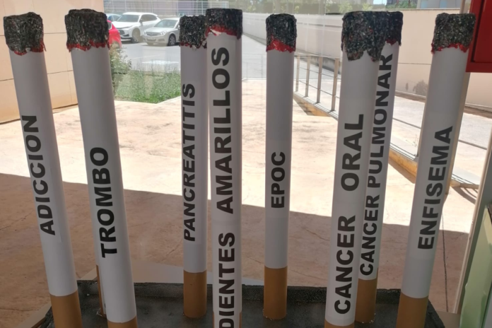 El Departamento de Salud Marina Baixa promueve hábitos saludables con la campaña «Semana Sin Humo»
